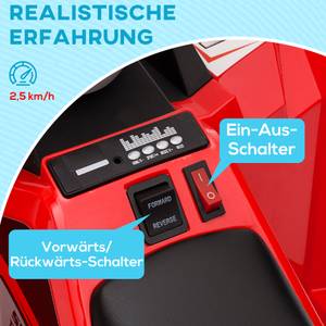 Kinder Elektro-Quad 370-277V90RD Rot