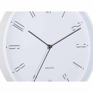 Horloge murale Regal Numbers Blanc