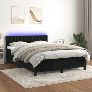 Boxspringbett 3017268-20 Schwarz - 144 x 203 cm