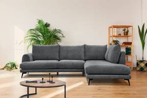 5-Sitzer Ecksofa ADRIA Graphit - Ecke davorstehend rechts