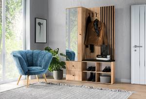 Garderobe CALLINI Braun - Holzwerkstoff - 129 x 196 x 30 cm