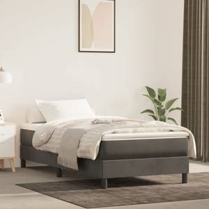 Cadre de lit 3016030-1 Gris foncé - 100 x 25 cm