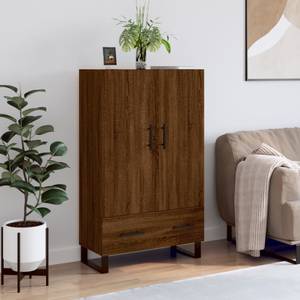 Highboard DE3572 Eiche Schwarzbraun Dekor