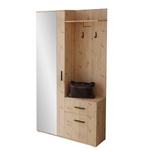 Garderobenschrank Lux Eiche