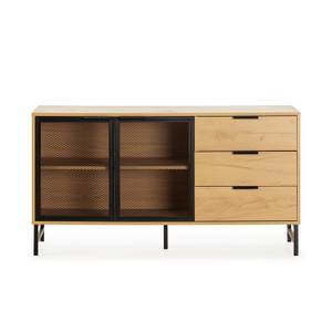 Sideboard Isis Braun - Holzwerkstoff - 130 x 70 x 40 cm