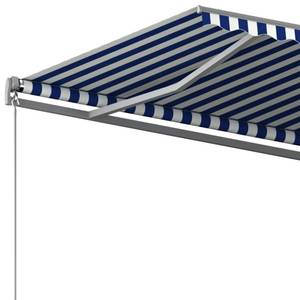 Auvent rétractable 3007210-2 Bleu - Métal - 450 x 300 x 450 cm