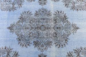 Teppich Ultra Vintage CCLXXXIII Blau - Textil - 163 x 1 x 274 cm