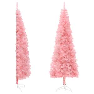 Demi-arbre de noël artificiel Rosé - 56 x 210 x 56 cm