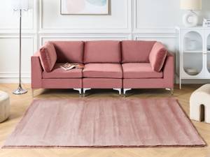 Tapis à poil long MIRPUR Rose foncé - 160 x 230 cm