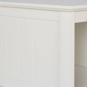 Table d’appoint style champêtre Blanc - Bois manufacturé - 48 x 45 x 48 cm