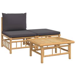 Garten-Lounge-Set 3028342-5 (3-teilig) Dunkelgrau