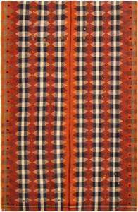 Tapis Jajim LXXV Rouge - Textile - 123 x 1 x 123 cm