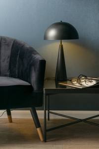 Table basse Smooth Noir - Verre - 60 x 40 x 120 cm