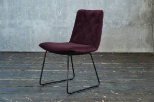 Stuhl NEW CHARME Velvet Violett