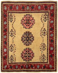 Tapis Kashkuli LXXXV Beige - Textile - 171 x 1 x 210 cm