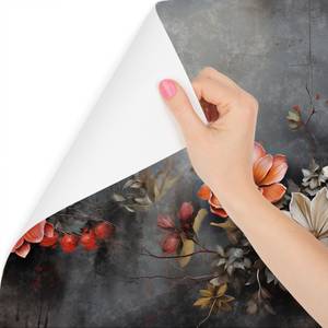 Papier Peint FLEURS Feuilles 3D Vintage 300 x 210 x 210 cm