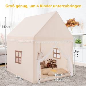 Kinderzelt HW67015 Beige