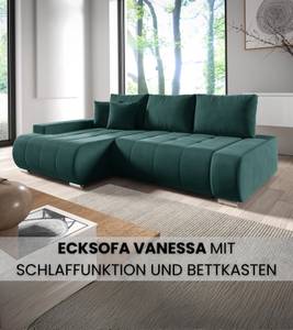 Ecksofa VANESSA Grün