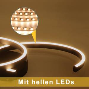 LED Deckenleuchte Oliver Schwarz