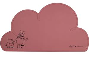 Platzdeckchen X Maus Elefant Pink - Kunststoff - 49 x 1 x 27 cm