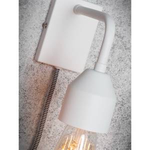 Wandlampe Madrid WW Weiß - Metall - 7 x 15 x 20 cm