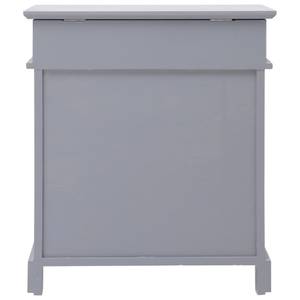 Armoire à chaussures 298314 Gris - Bois manufacturé - Bois/Imitation - 28 x 58 x 50 cm