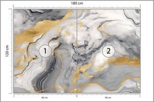 Fototapete MARMOR Muster Abstraktion 180 x 120 x 120 cm