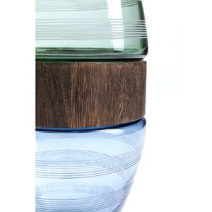 Vase Funky 34 Bleu - Verre - 18 x 34 x 18 cm