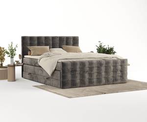 Boxspringbett Blend Braun - Breite: 120 cm