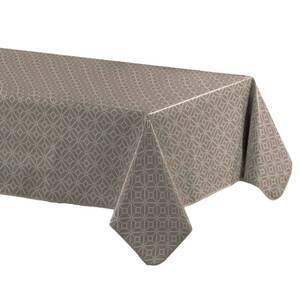 Nappe rectangulaire Moderne Gris - Textile - 140 x 240 x 240 cm