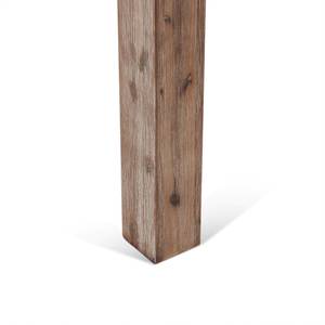 Esstisch Alaska Braun 200x100 cm Braun - Massivholz - Holzart/Dekor - 200 x 75 x 100 cm