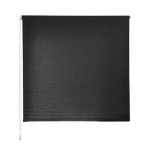 Verdunklungsrollo Blackout Thermo Schwarz - 140 x 230 cm