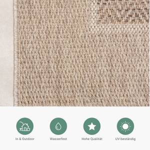 In- & Outdoor Jute Teppich Fora Edge 240 x 340 cm