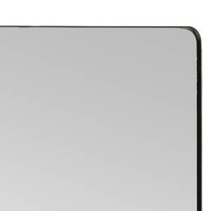 Spiegel Selje Schwarz - Glas - 50 x 100 x 2 cm
