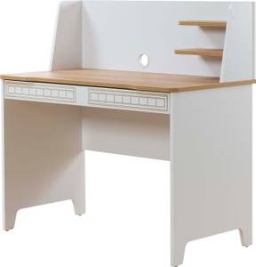 Mango Schreibtisch Weiß - Holzwerkstoff - 110 x 111 x 59 cm