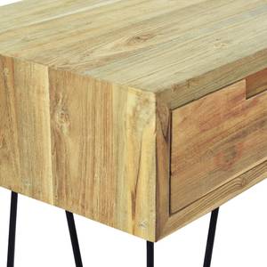 Konsolentisch 244573 Braun - Massivholz - Holzart/Dekor - 35 x 76 x 120 cm