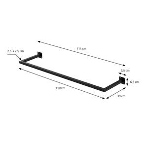 Kleiderstange Rechteck 30 x 114 cm