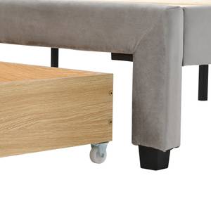 Doppelbett Apollo Ⅶ Grau