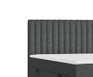 Boxspringbett Spencer mit Bettkasten Grau - Breite: 160 cm