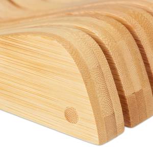 Messerblock Bambus für Schublade Breite: 12 cm