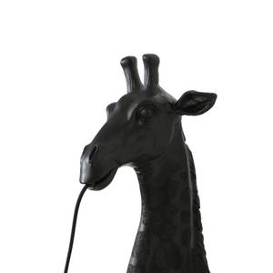 Wandlampe Giraffe Schwarz