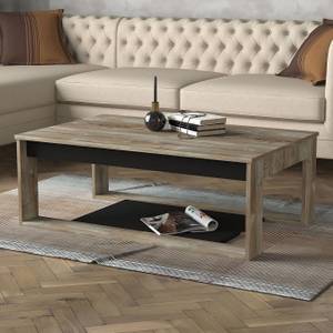 Couchtisch Costa Eiche Braun - Holzwerkstoff - 111 x 40 x 71 cm