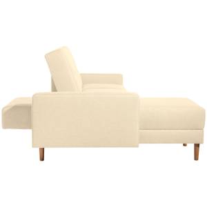 Just Cool Funktionssofa mit Hocker Beige