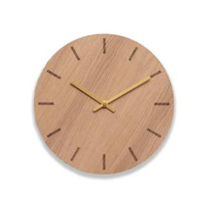 Horloge murale 31803 Beige - Doré