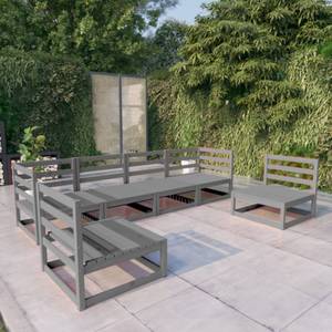 Salon de jardin (lot de 6) 3009895-1 Gris