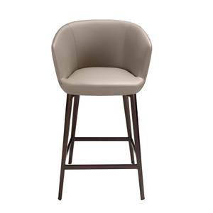 Tabouret 4134 Gris - Cuir synthétique - Textile - 56 x 91 x 53 cm