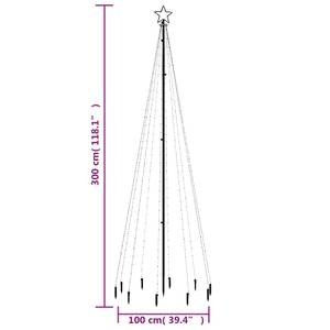 Sapin de noël avec piquet 3018040 Blanc crème - 100 x 300 x 100 cm