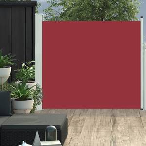 Seitenmarkise 3016425-4 Rot - Metall - Textil - 300 x 100 x 1 cm