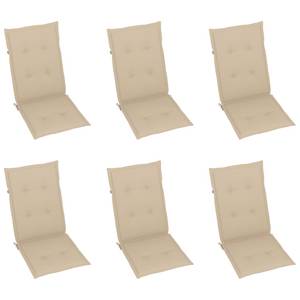 Gartenstuhl (6er Set) 3007487-3 Beige