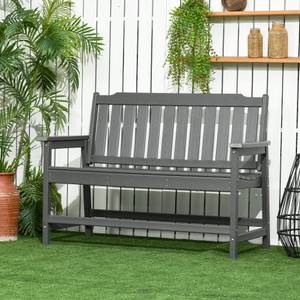 Gartenstuhl 84G-065V00CG Grau - Kunststoff - 60 x 87 x 124 cm